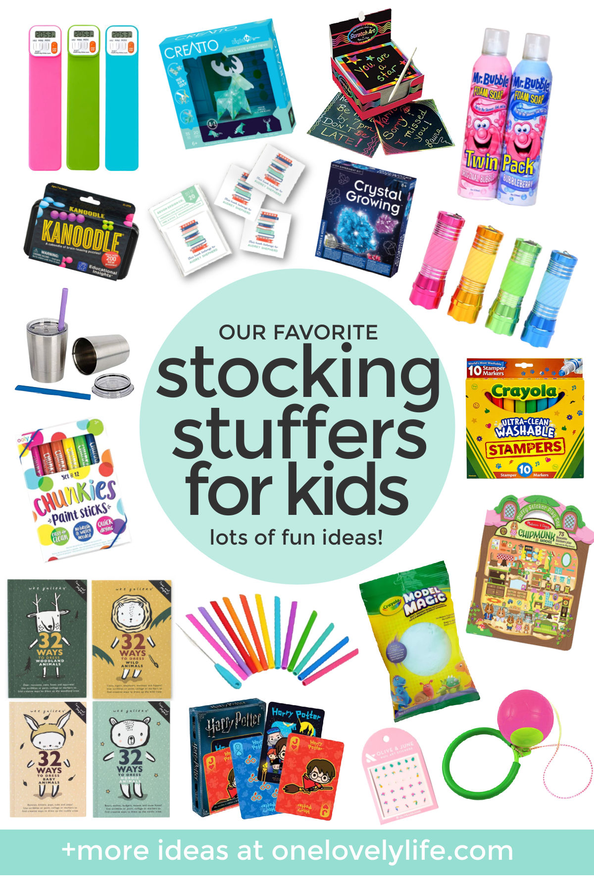Fun Kids' Stocking Stuffers • One Lovely Life