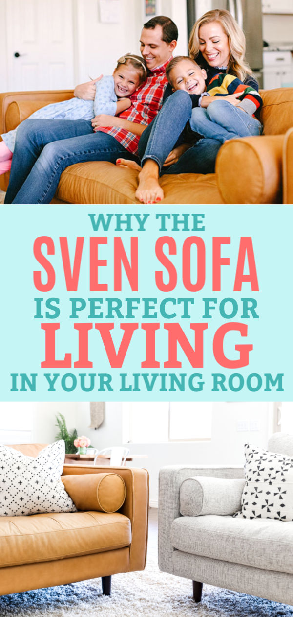 Why the Sven Sofa is Perfect for LIVING in Your Living Room • One Lovely  Life