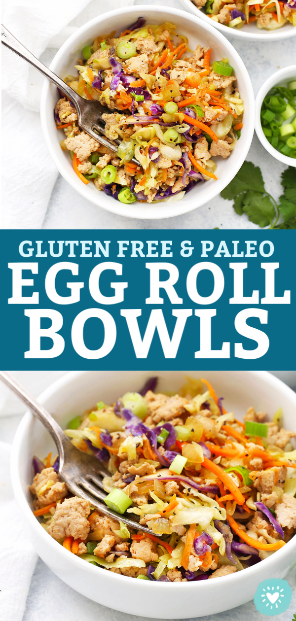 Egg Roll Bowls from One Lovely Life