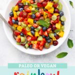 The Best Rainbow Fruit Salad from One Lovely Life