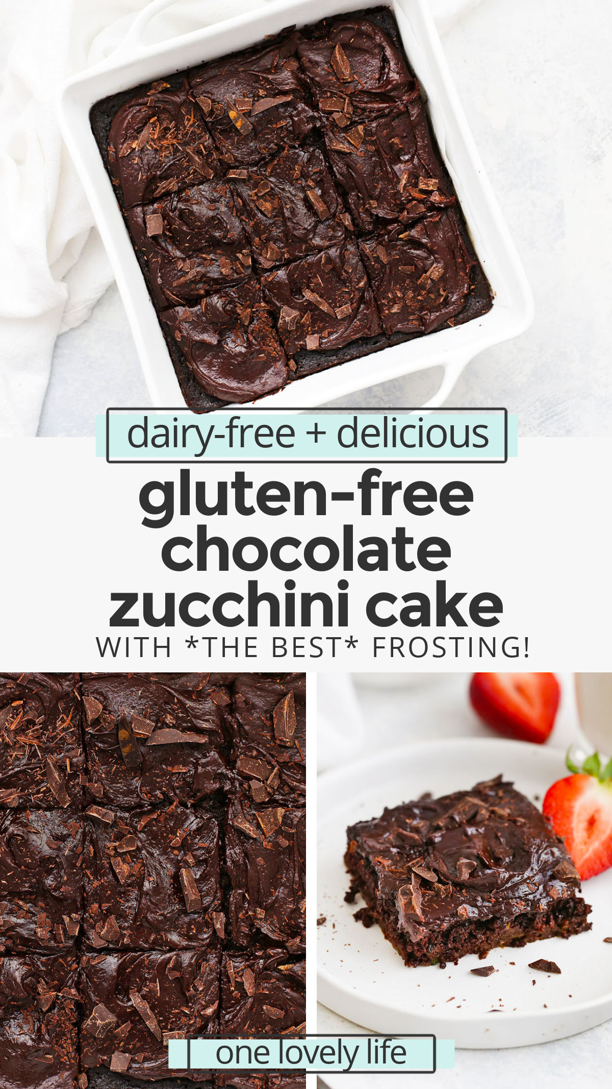 The BEST Gluten Free Chocolate Zucchini Cake. This gorgeous almond flour chocolate zucchini cake is packed with chocolate flavor. It's rich and decadent and 100% naturally sweetened! You'll love the paleo chocolate frosting! // gluten free cake recipe // gluten free chocolate cake recipe // dairy free chocolate cake recipe // almond flour cake // gluten free zucchini cake recipe #chocolate #zucchini #zucchinicake #chocolatecake #glutenfreecake #glutenfreechocolatecake #paleocake #almondflourcake