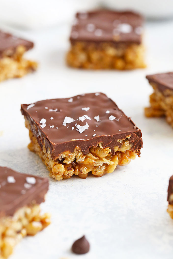No Bake Healthy Scotcherroos from One Lovely Life