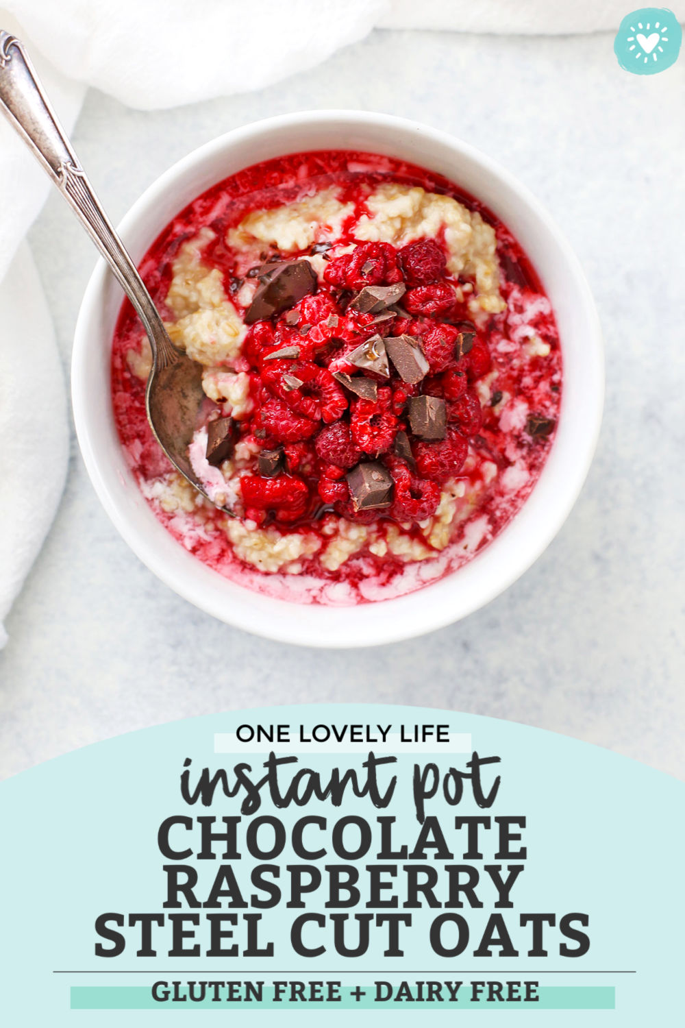 How to Make Instant Pot Steel Cut Oats + 7 Flavors to Try from One Lovely Life
