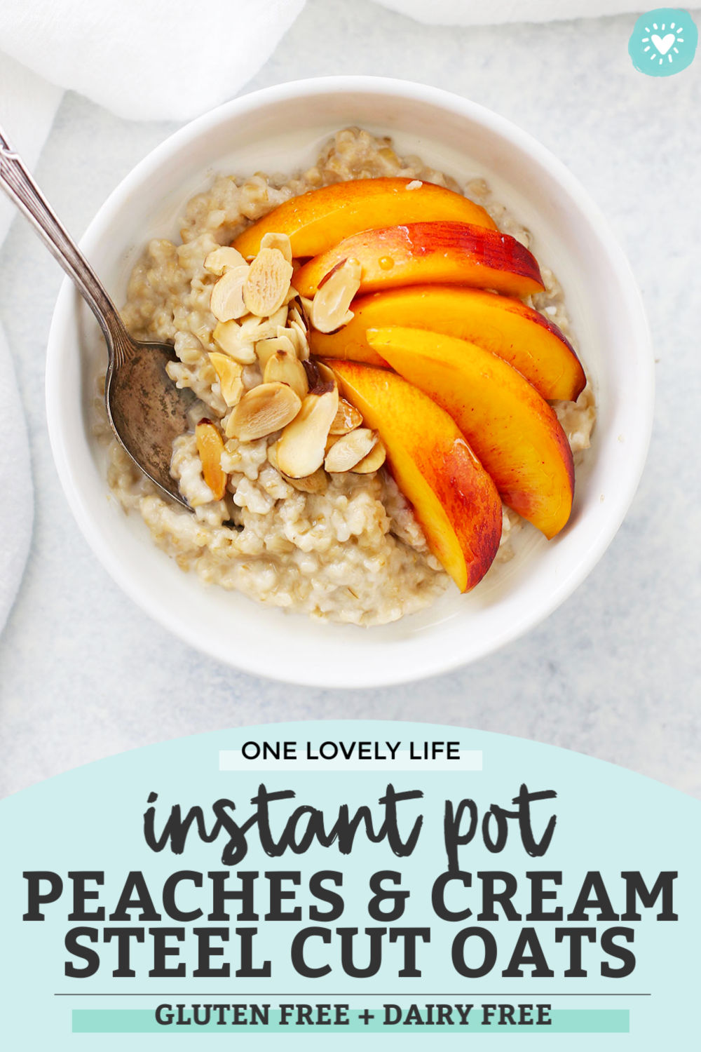 How to Make Instant Pot Steel Cut Oats + 7 Flavors to Try from One Lovely Life