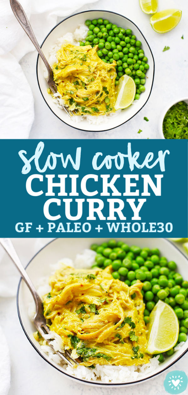 Slow Cooker Chicken Curry from One Lovely Life