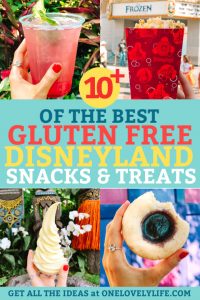 Gluten Free Snacks and Treats at Disneyland and California Adventure