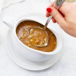 Easy Mushroom Gravy Recipe from One Lovely Life