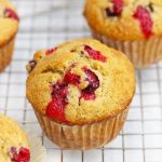 Orange Cranberry Muffins from One Lovely Life