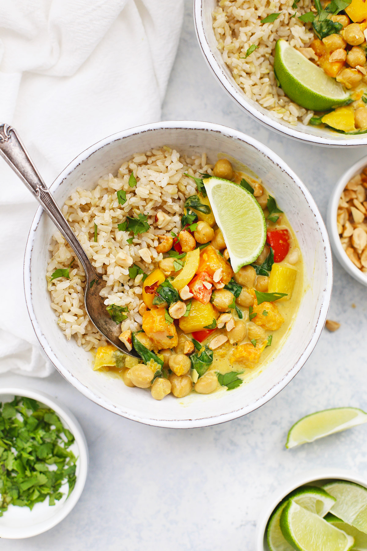 Vegan Butternut Squash Curry from One Lovely Life