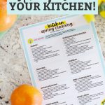 Free Printable Cleaning Checklist from One Lovely Life