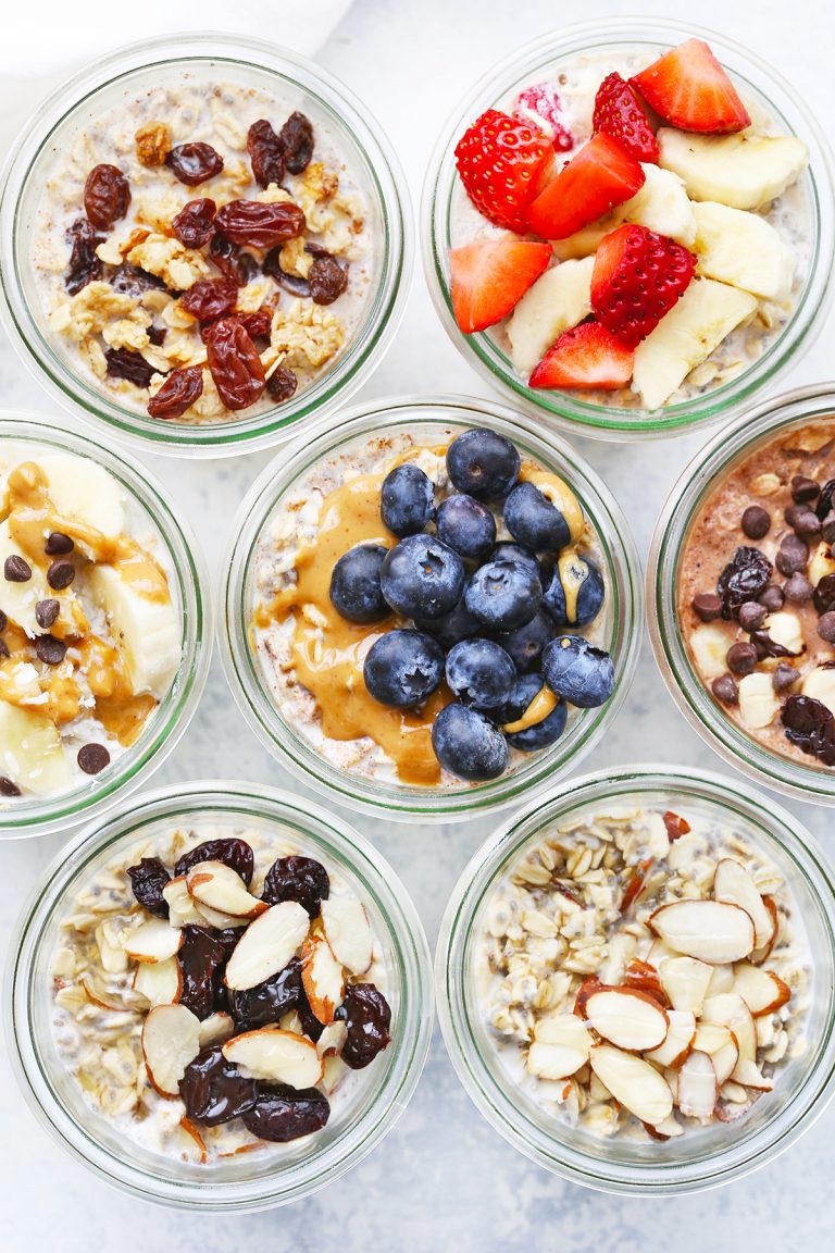 How to Make Overnight Oats + 10 Flavors to Try • One Lovely Life