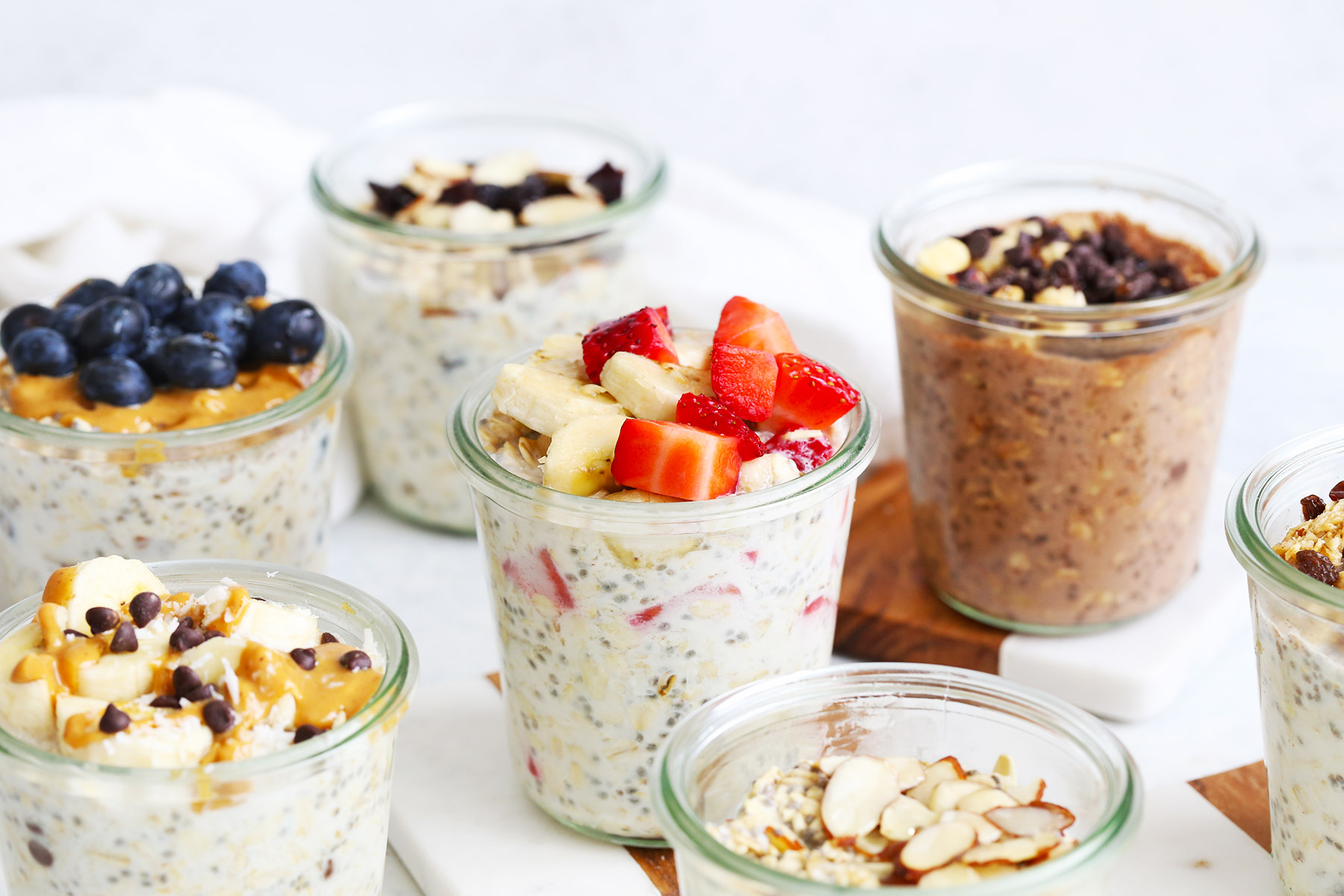 Protein Overnight Oats (7 flavors)
