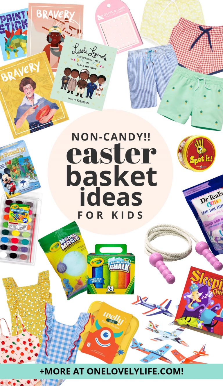 Non-Candy Easter Basket Ideas for Kids