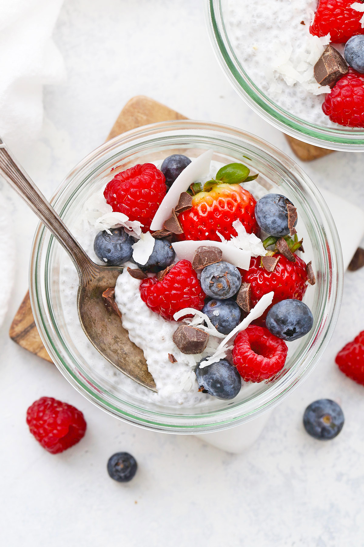 Coconut Chia Pudding from One Lovely Life