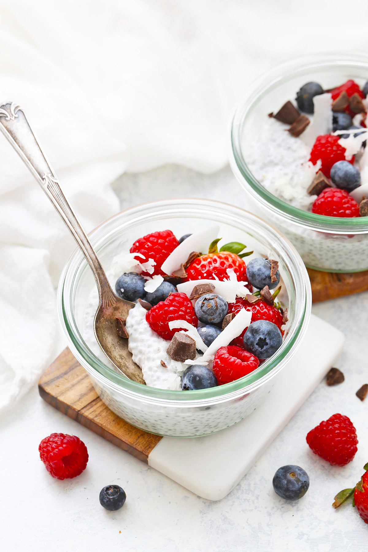 Coconut Chia Pudding from One Lovely Life