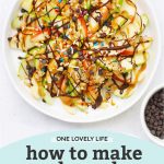 The BEST Apple Nachos from One Lovely Life