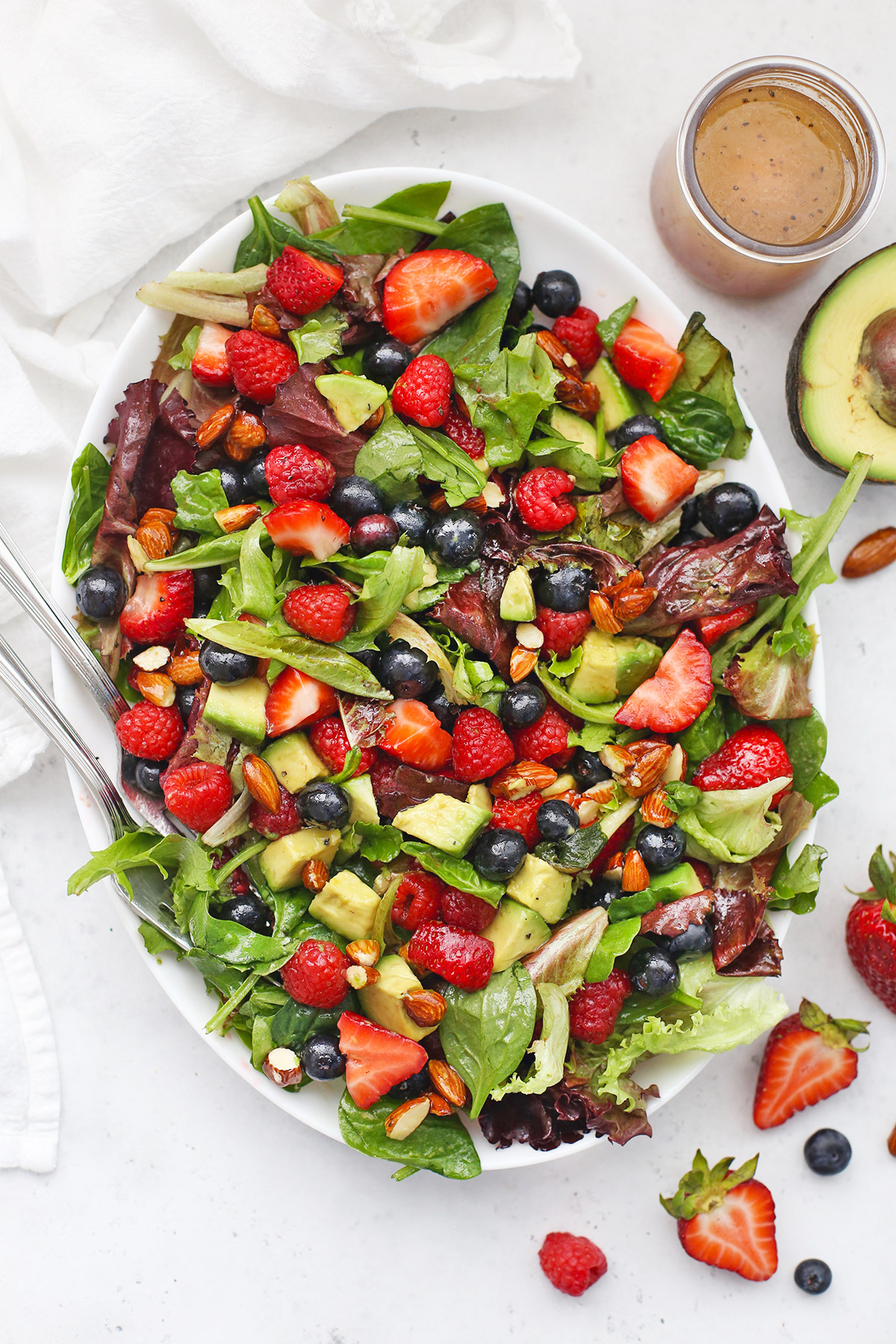 Mixed Berry Salad With Tangy Vinaigrette