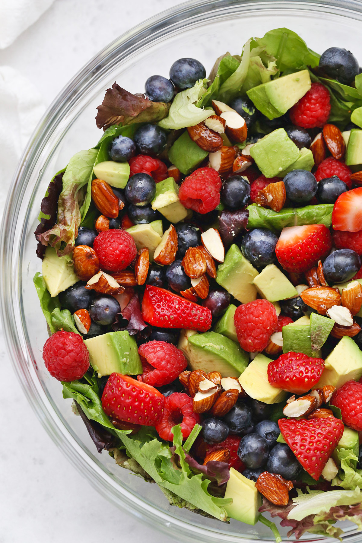 Mixed Berry Salad from One Lovely Life