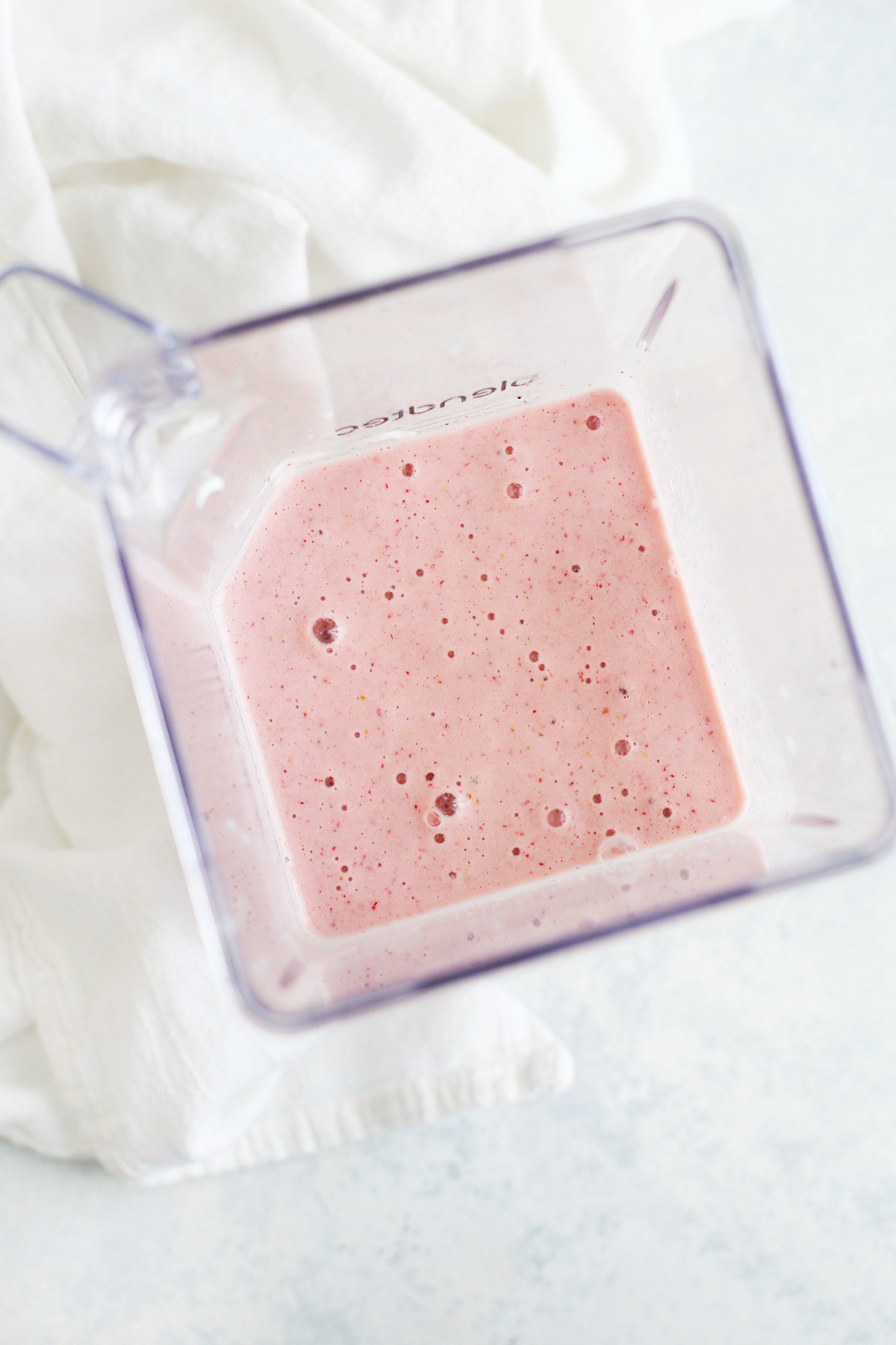 Strawberry Banana Smoothie from One Lovely Life