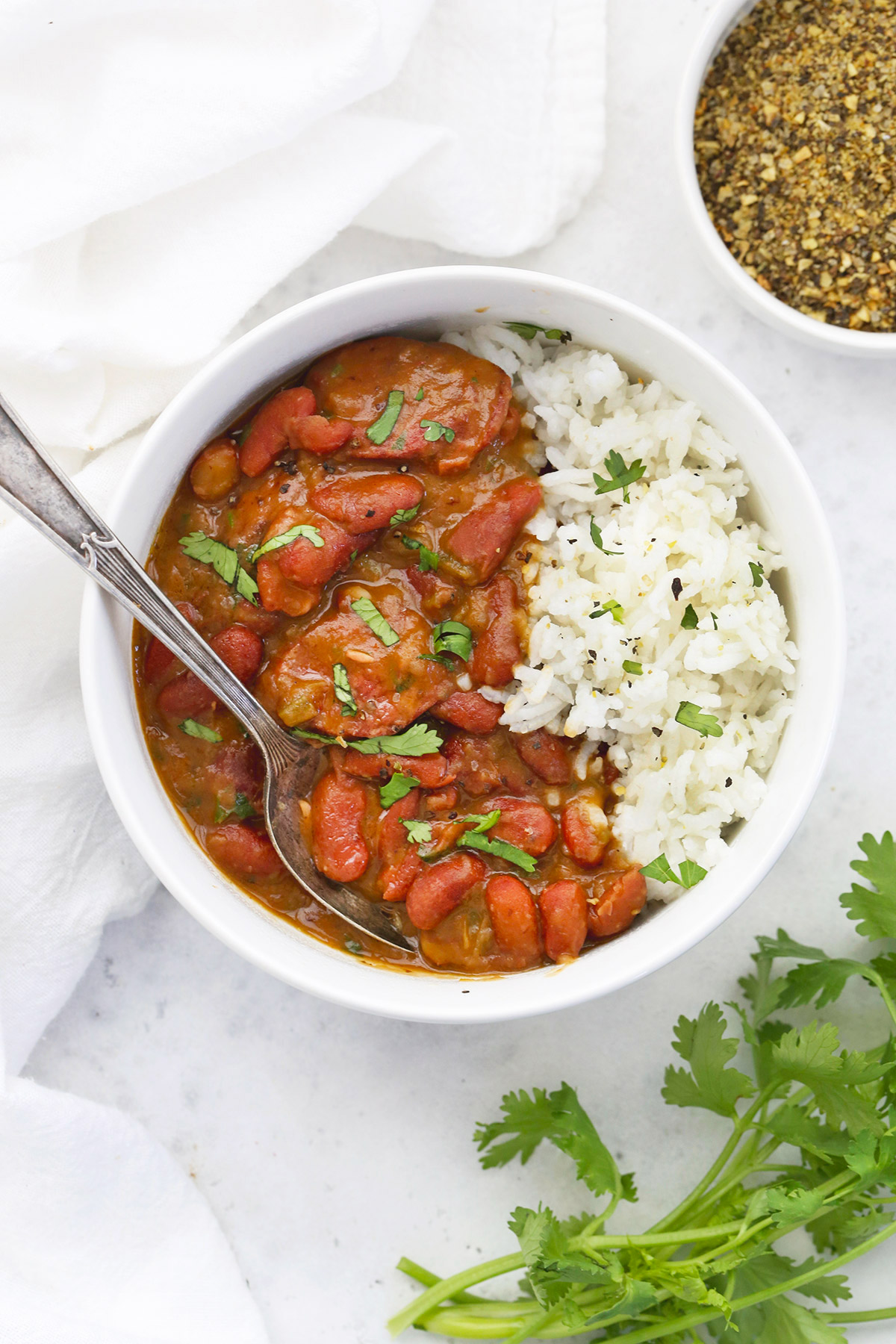 Instant Pot Red Beans and Rice (SO GOOD!)