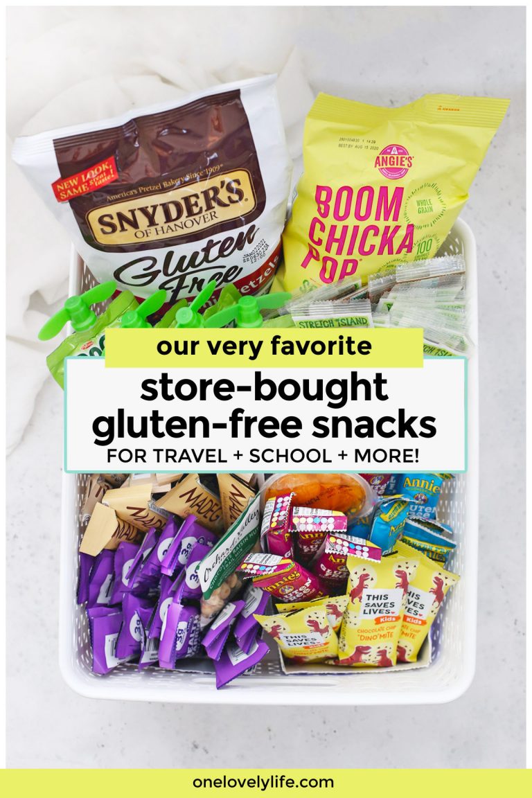 Our Favorite Store-Bought Gluten-Free Snacks for Kids