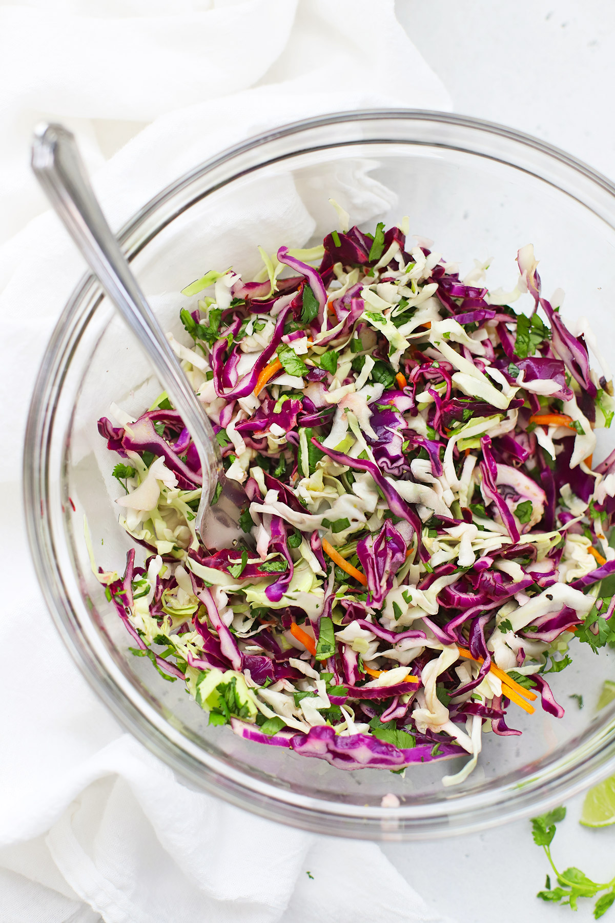 Cilantro Lime Slaw for Tacos and More!