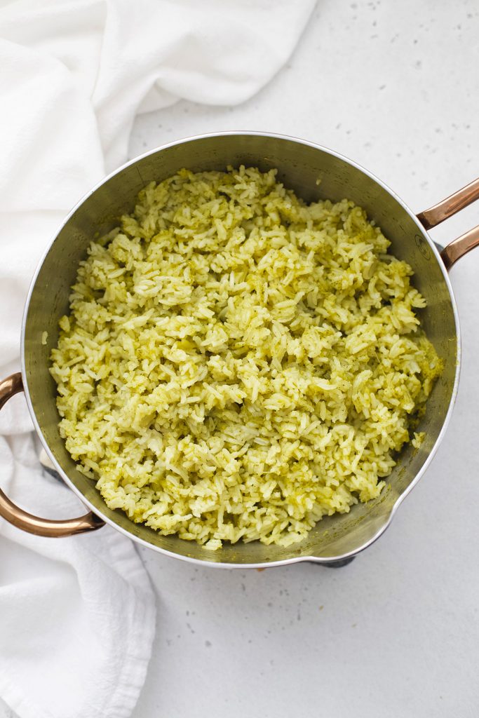 Magic Green Rice (Arroz Verde) • One Lovely Life