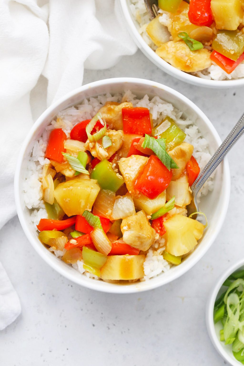 Healthy Sweet & Sour Chicken (GlutenFree, PaleoFriendly) • One Lovely