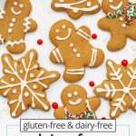 gluten-free gingerbread cookies from One Lovely Life