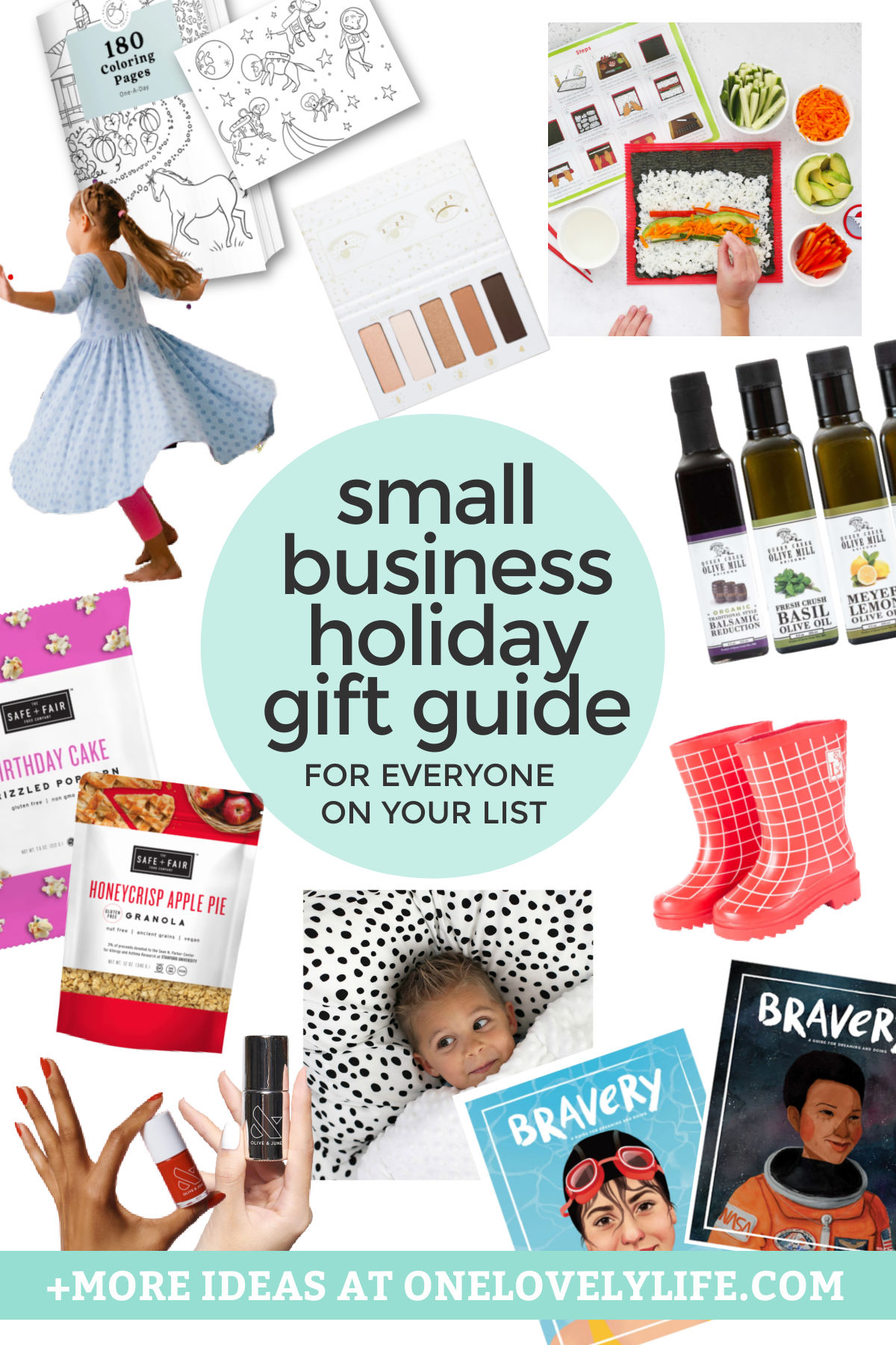 The Small Businesses Holiday Gift Guide - Shop small and support small businesses this holiday season with ideas for everyone on your list! Small Business Gift ideas for in-laws // Little Girl Gift Ideas // Neighbor Gift Ideas // Little Boy Gift ideas // Teacher Gift Ideas // Gift Ideas for Parents #giftguide #gifting #holiday