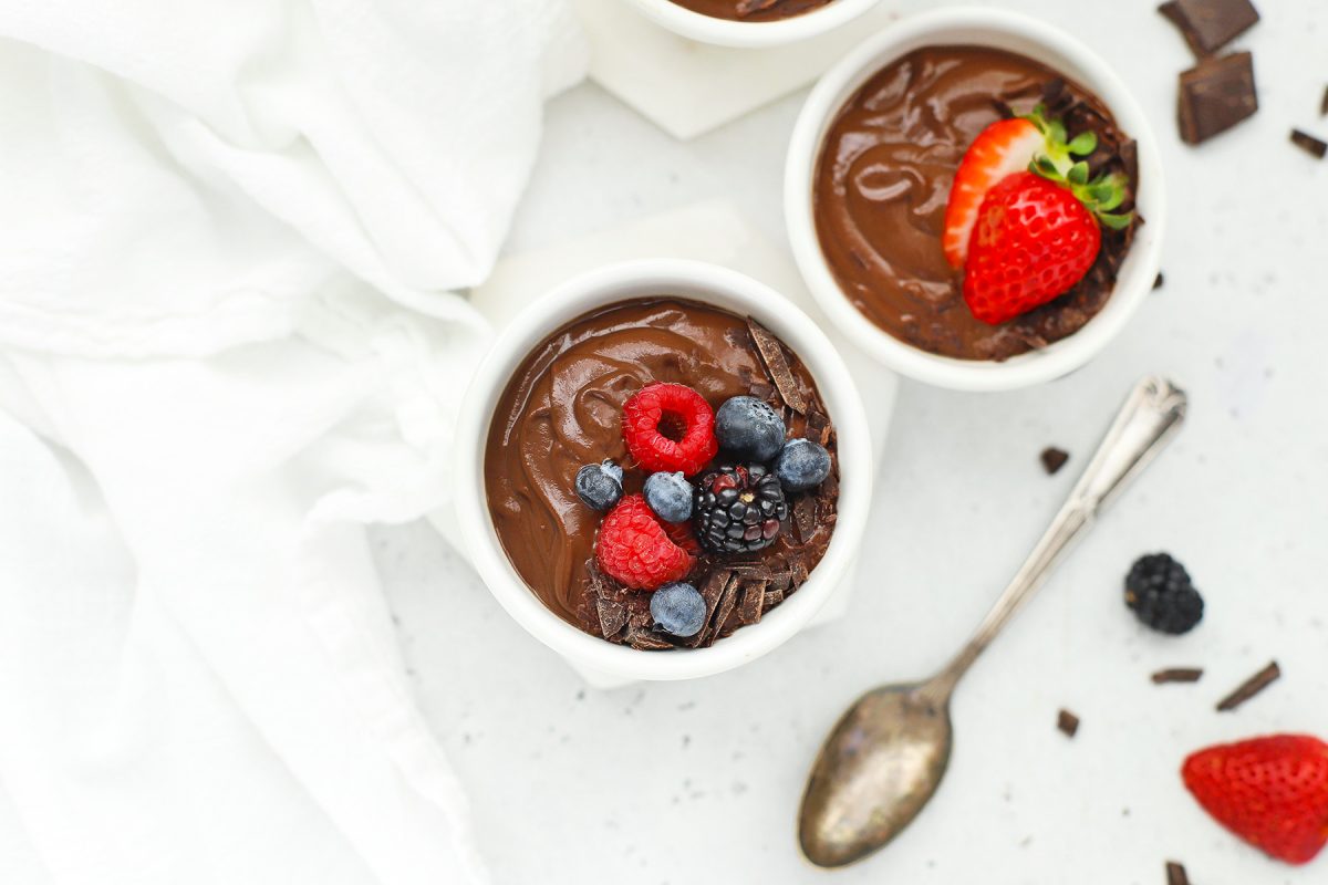 Chocolate Avocado Mousse (Vegan + Paleo + Dairy-Free!)