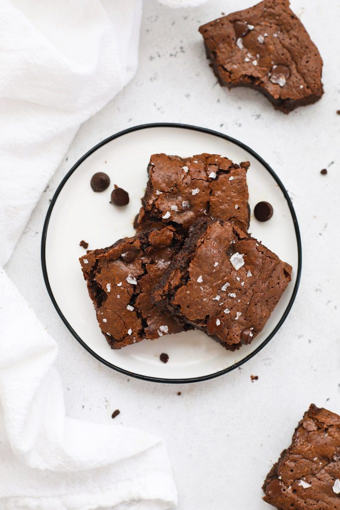 The Perfect Gluten Free Brownies (THE BEST!)