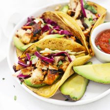 Honey Lime Chicken Tacos (Gluten-Free) • One Lovely Life