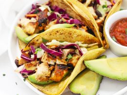 Honey Lime Chicken Tacos (Gluten-Free) • One Lovely Life
