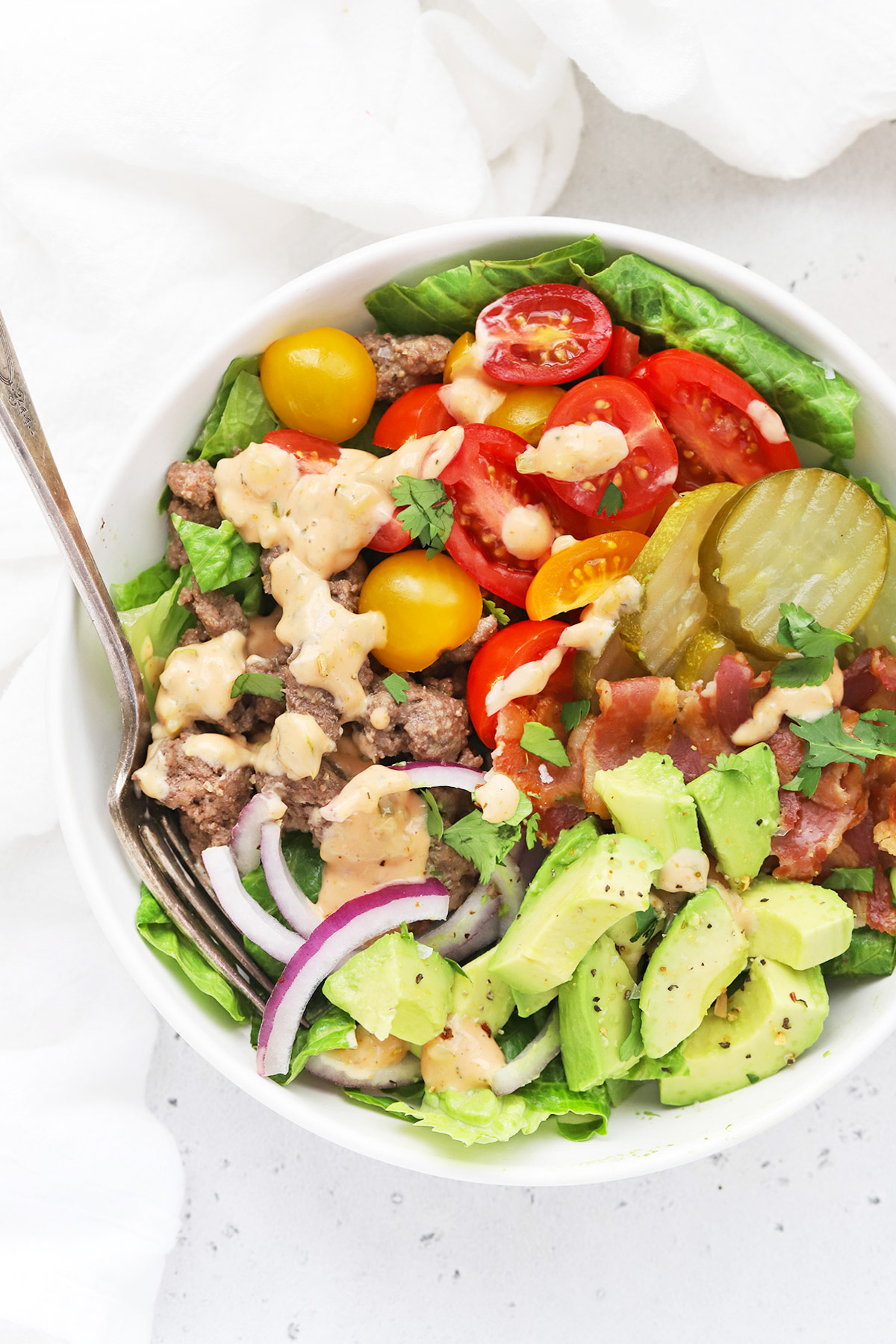 Burger Bowls With Special Sauce (Paleo & Whole30)