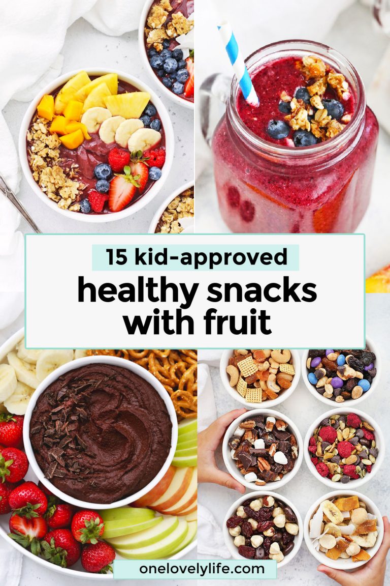 15+ Healthy Snacks For Kids With Fruit