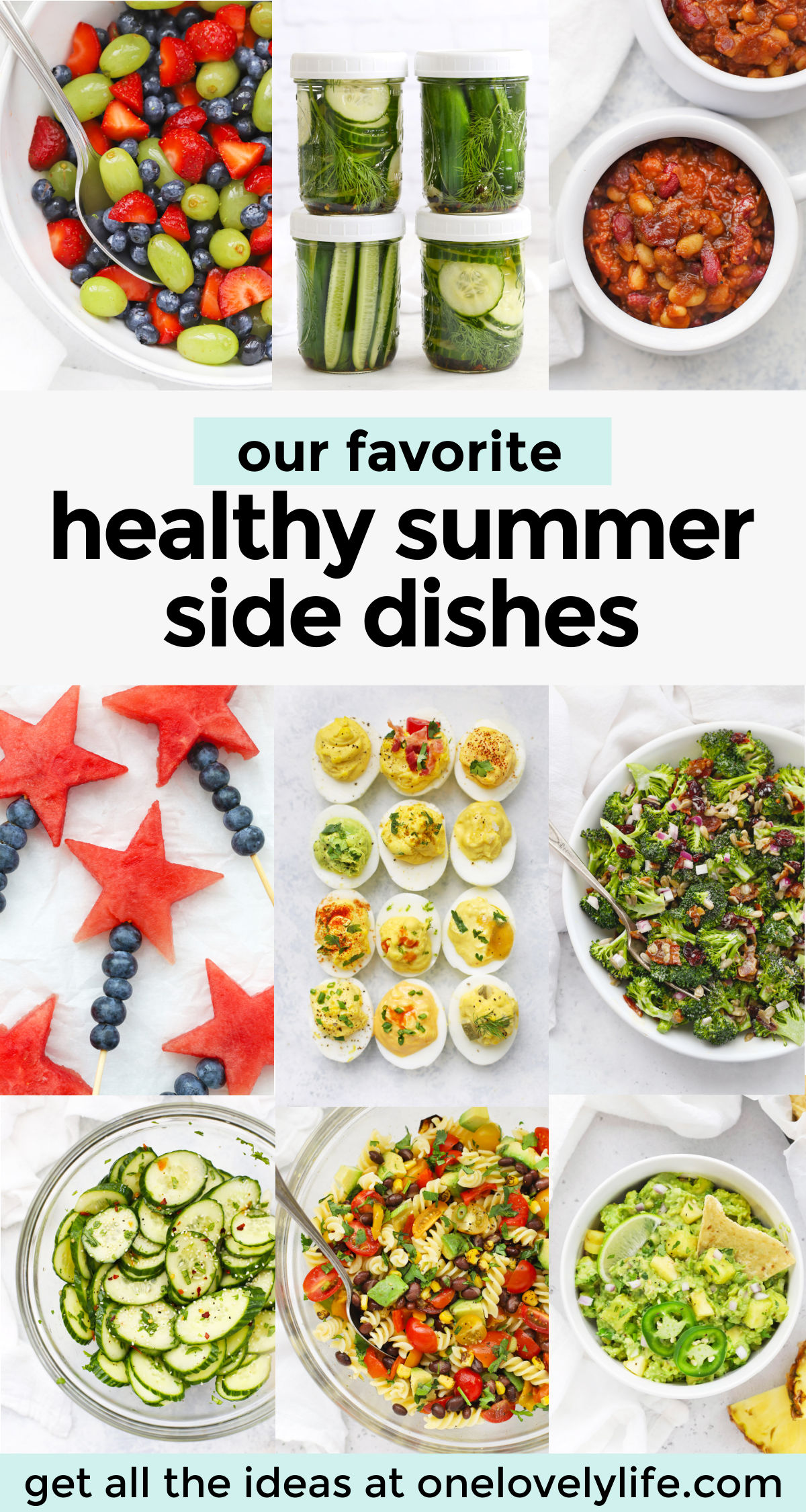 Our Favorite Healthy Summer Side Dishes--summer salads & sides that are perfect for your next barbecue or cookout! (Gluten-Free, Vegan, Paleo) // Summer Side Dish // BBQ Side Dishes // Barbecue Side Dishes // Grilling Side Dishes // Potluck Salads // Potluck Side Dish