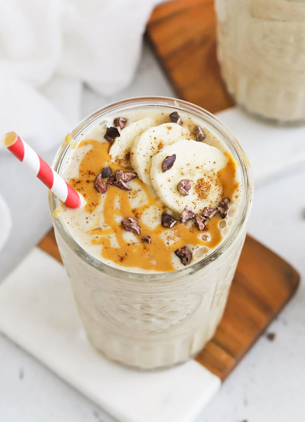 Chai Spiced Banana Smoothie • One Lovely Life