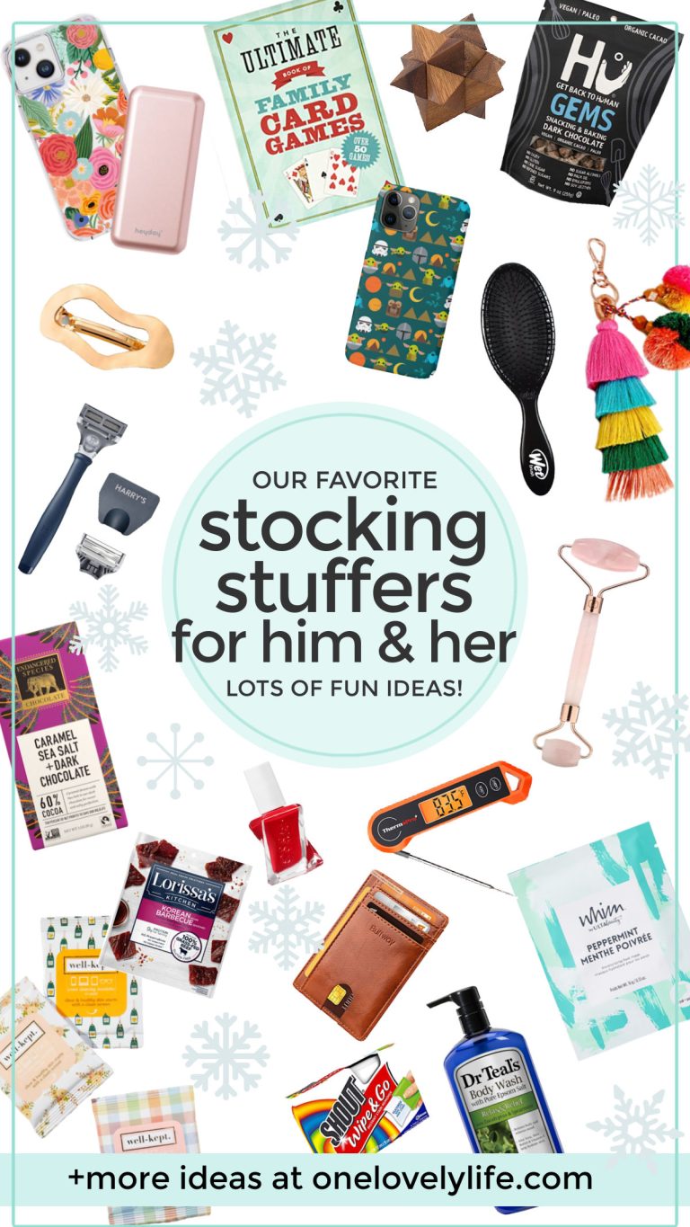 Stocking Stuffer Ideas for Him and Her