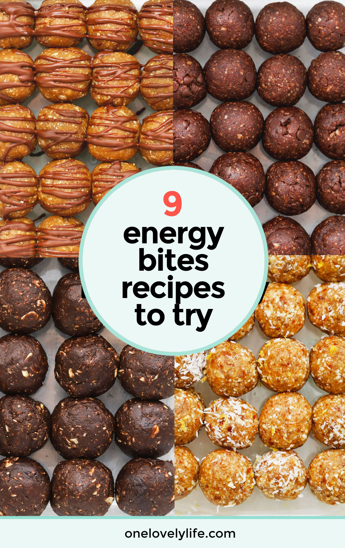 9 Of The BEST Energy Bites Recipes Around. These easy energy bite recipes make for delicious healthy snacks or healthy treats any time! // energy bite recipes // healthy energy bites recipes // kid friendly energy bites / kids snacks / school lunch snacks / after school snacks / vegan snack ideas / gluten free snacks / gluten free snack ideas // healthy snack / healthy treat / energy balls recipe / energy balls recipes / healthy energy balls