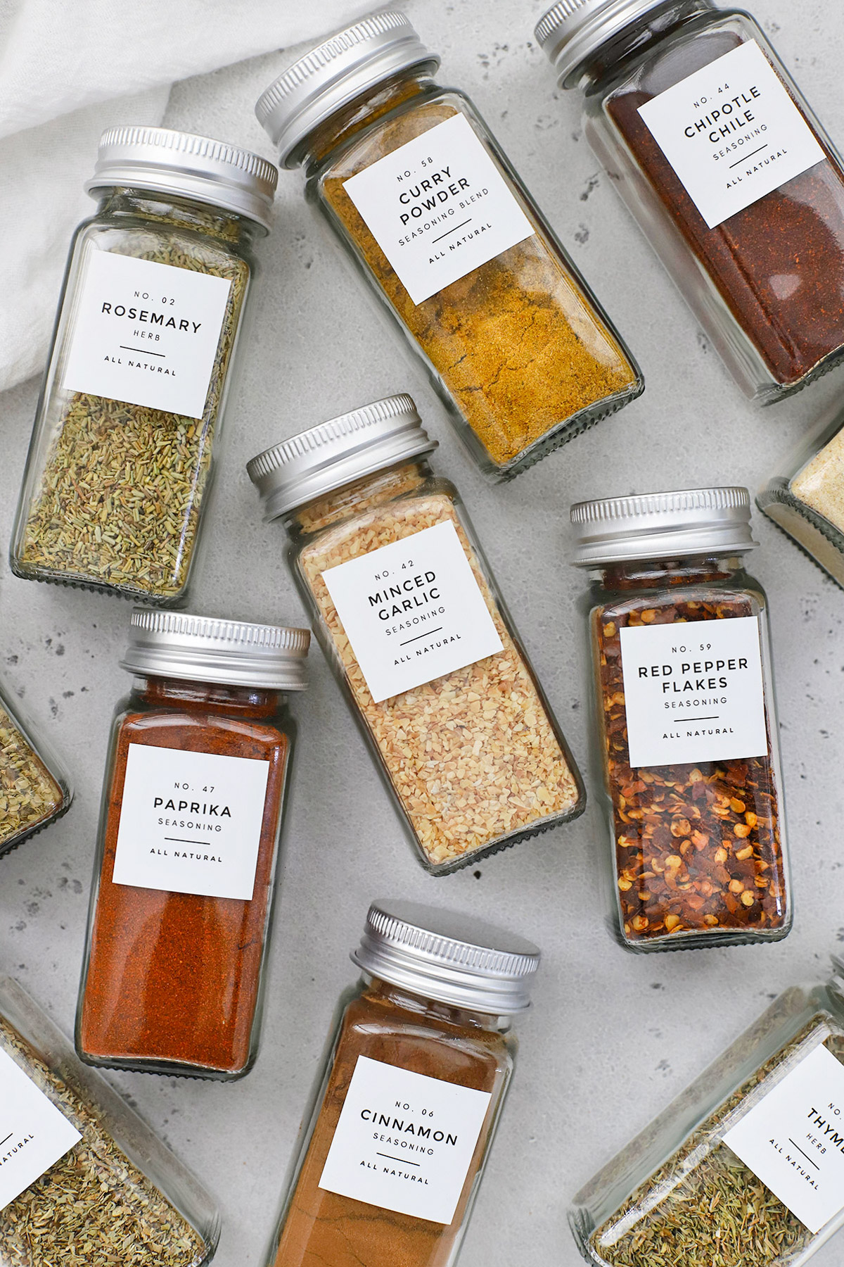cute labels for spice jars