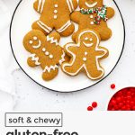 gluten-free gingerbread men all decorated differently