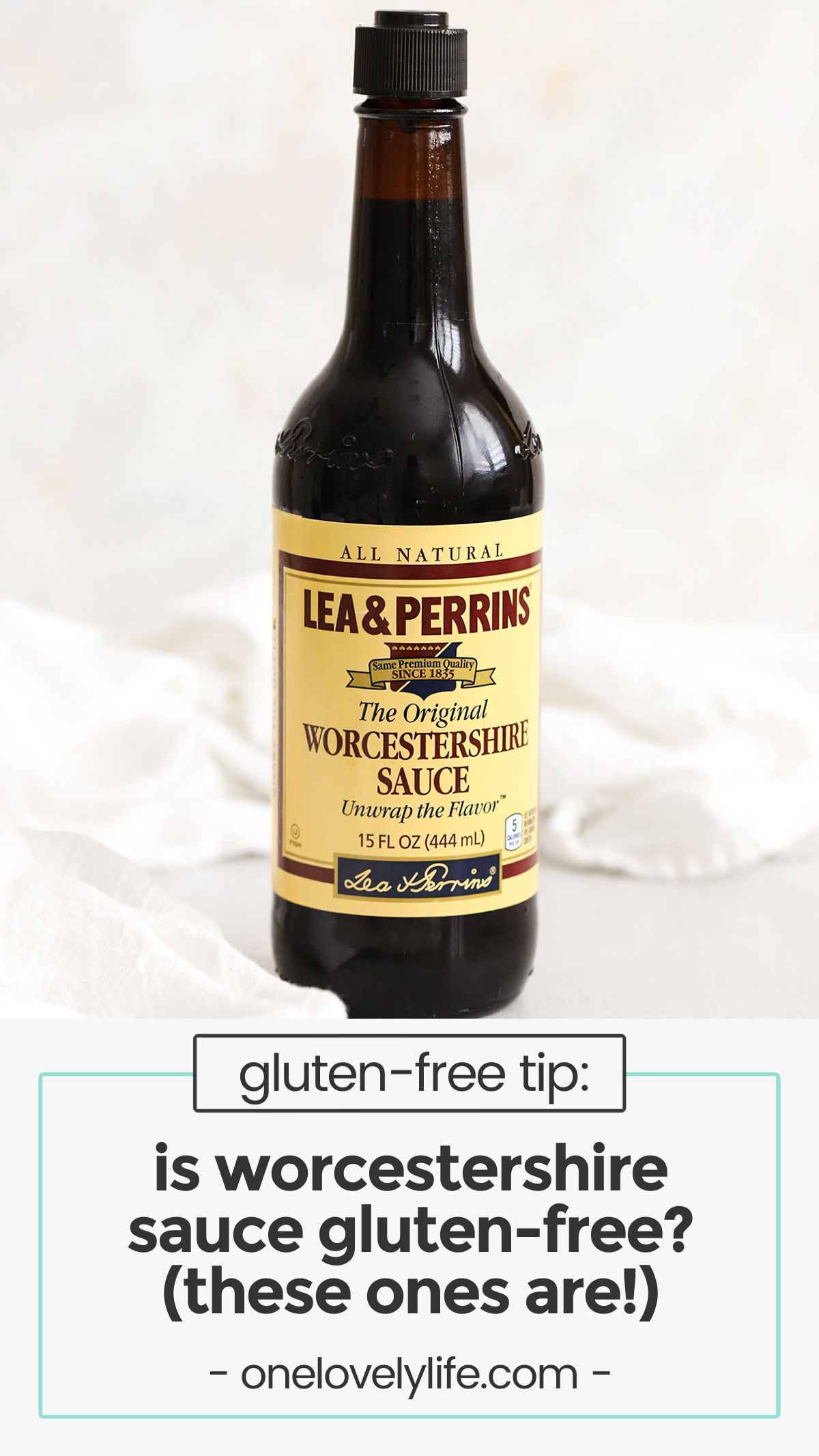 Is Worcestershire Sauce Is Gluten-Free? We're Sharing Brands Of Gluten-Free Worcestershire Sauce, Ingredients To Watch Out For & More! // gluten-free worcestershire sauce brands / gluten-free worcestershire / is lea & perrins gluten-free / is lea and perrins worcestershire sauce gluten-free / homemade gluten-free worcestershire sauce / gluten free tips /