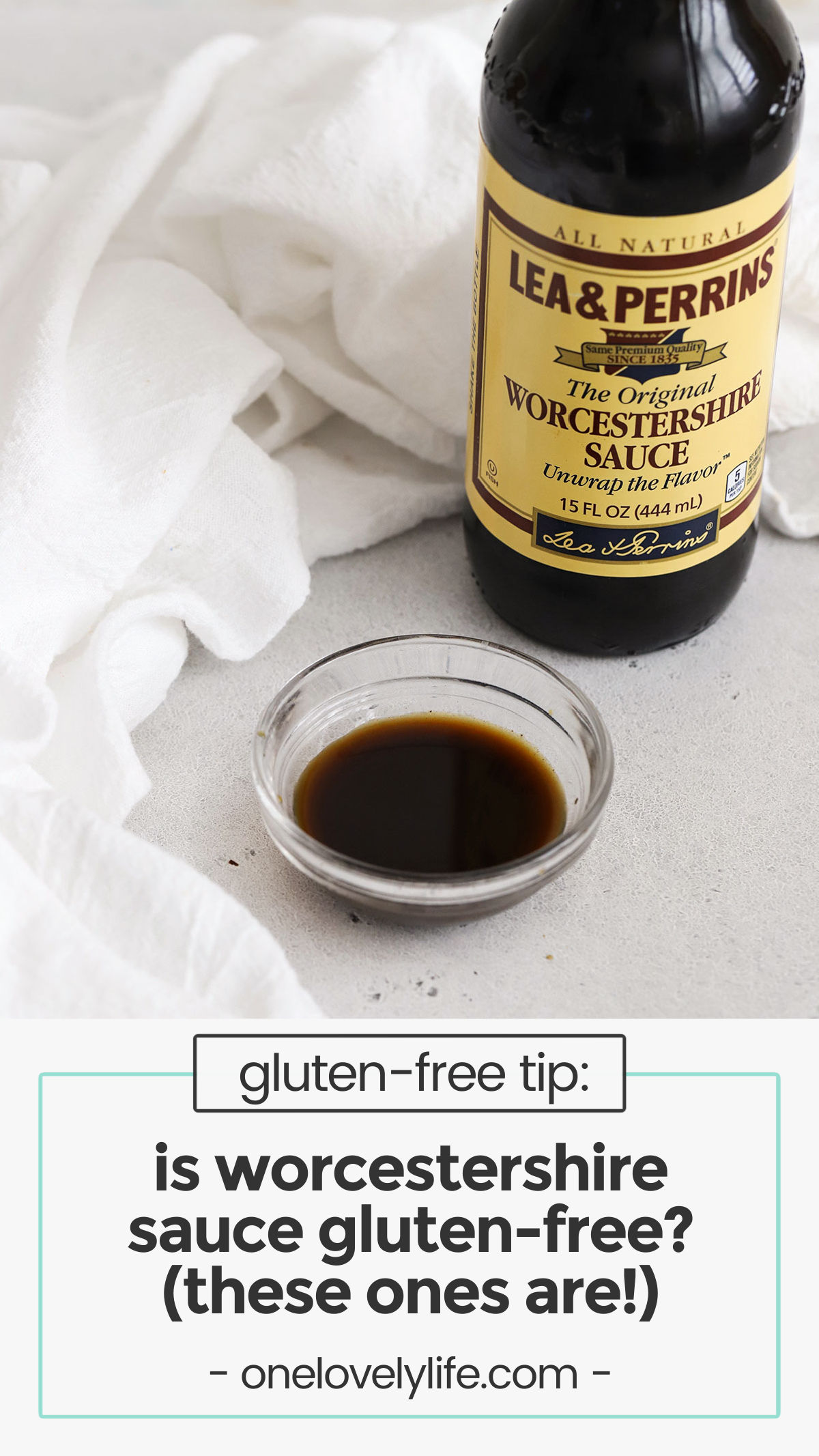 Is Worcestershire Sauce Is Gluten-Free? We're Sharing Brands Of Gluten-Free Worcestershire Sauce, Ingredients To Watch Out For & More! // gluten-free worcestershire sauce brands / gluten-free worcestershire / is lea & perrins gluten-free / is lea and perrins worcestershire sauce gluten-free / homemade gluten-free worcestershire sauce / gluten free tips /