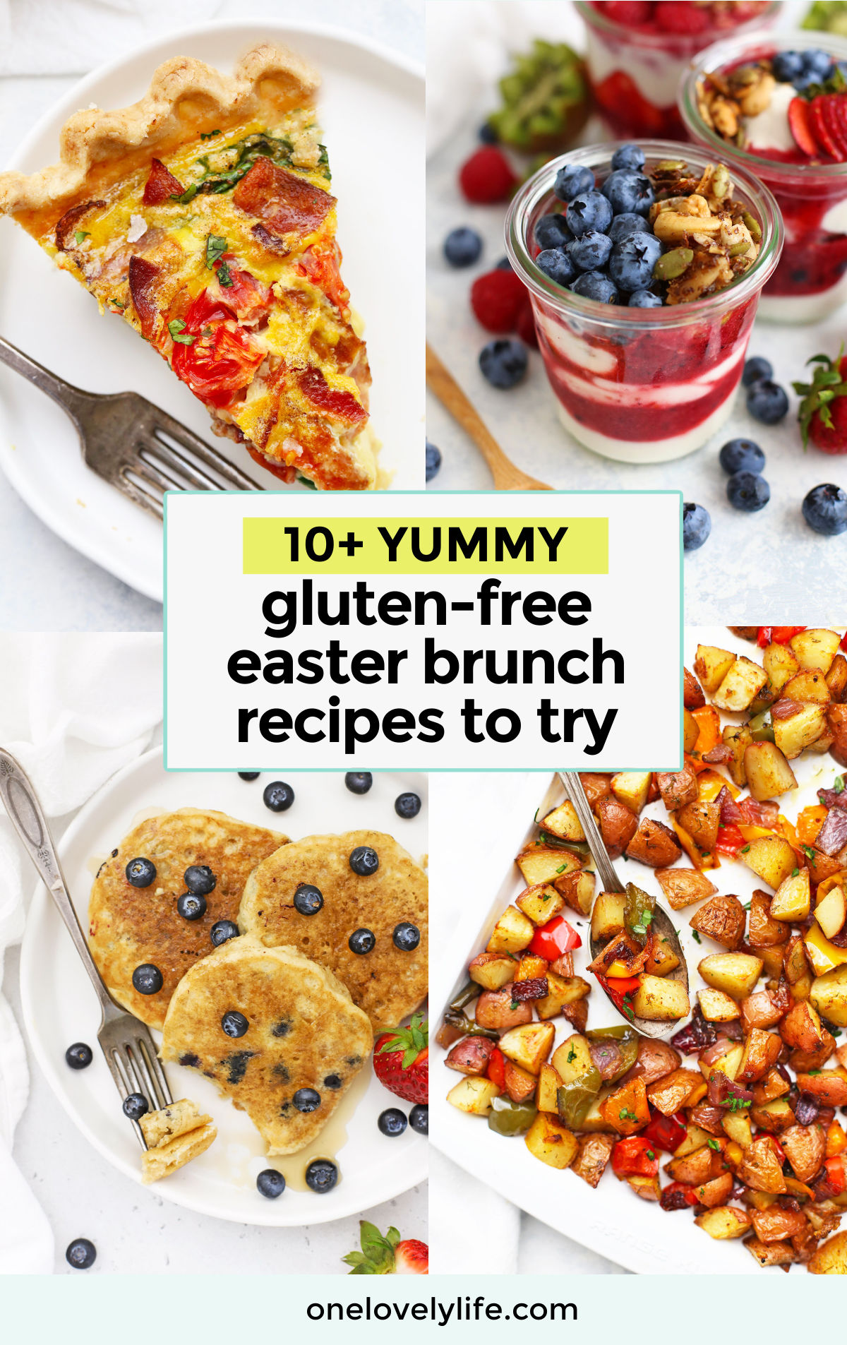 Planning a gluten-free Easter menu this year? We've got 20+ delicious gluten-free Easter recipes for brunch, dinner, and dessert. / gluten-free Easter menu ideas / gluten-free Easter brunch recipes / gluten-free Easter dinner recipes / gluten-free Easter menu recipes / gluten-free recipes for Easter dinner / gluten-free recipes for Easter brunch / gluten-free Easter ideas / what to serve for Easter dinner / gluten-free Easter dessert / Gluten-free Easter breakfast ideas