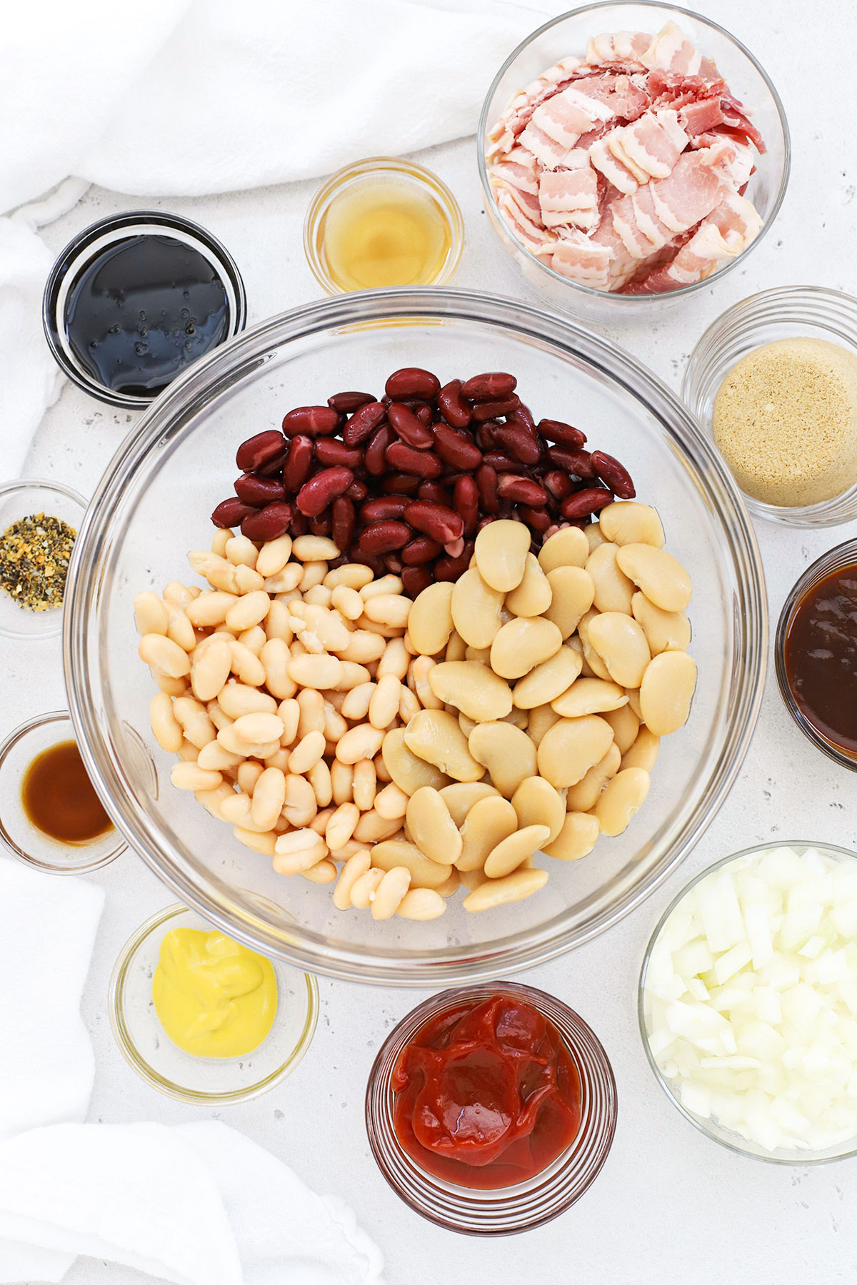 ingredients for slow cooker baked beans