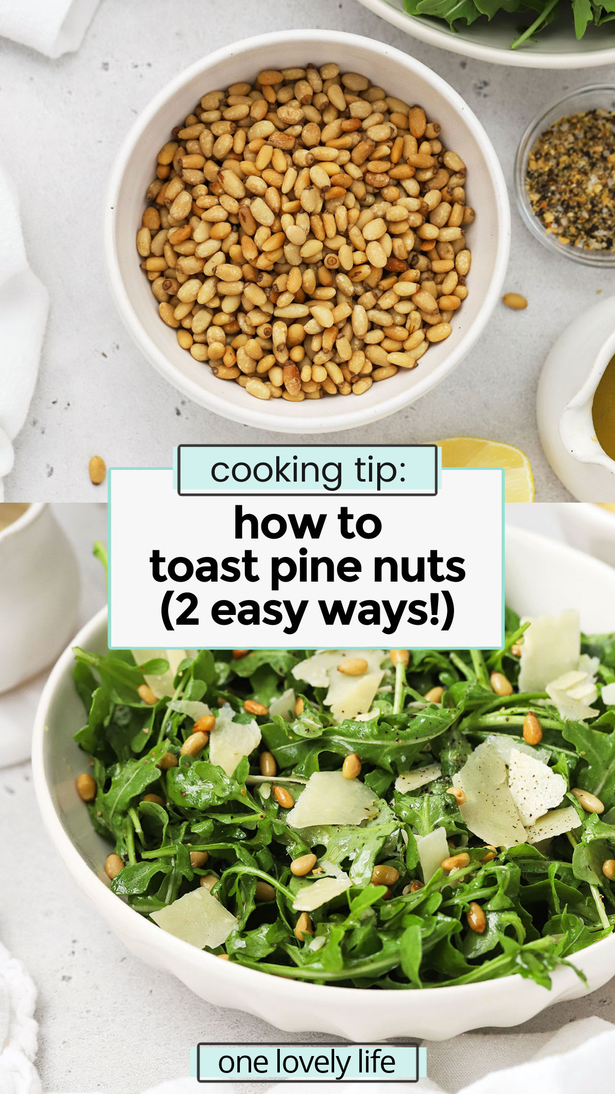 How To Toast Pine Nuts (In The Oven &amp; On The Stove)