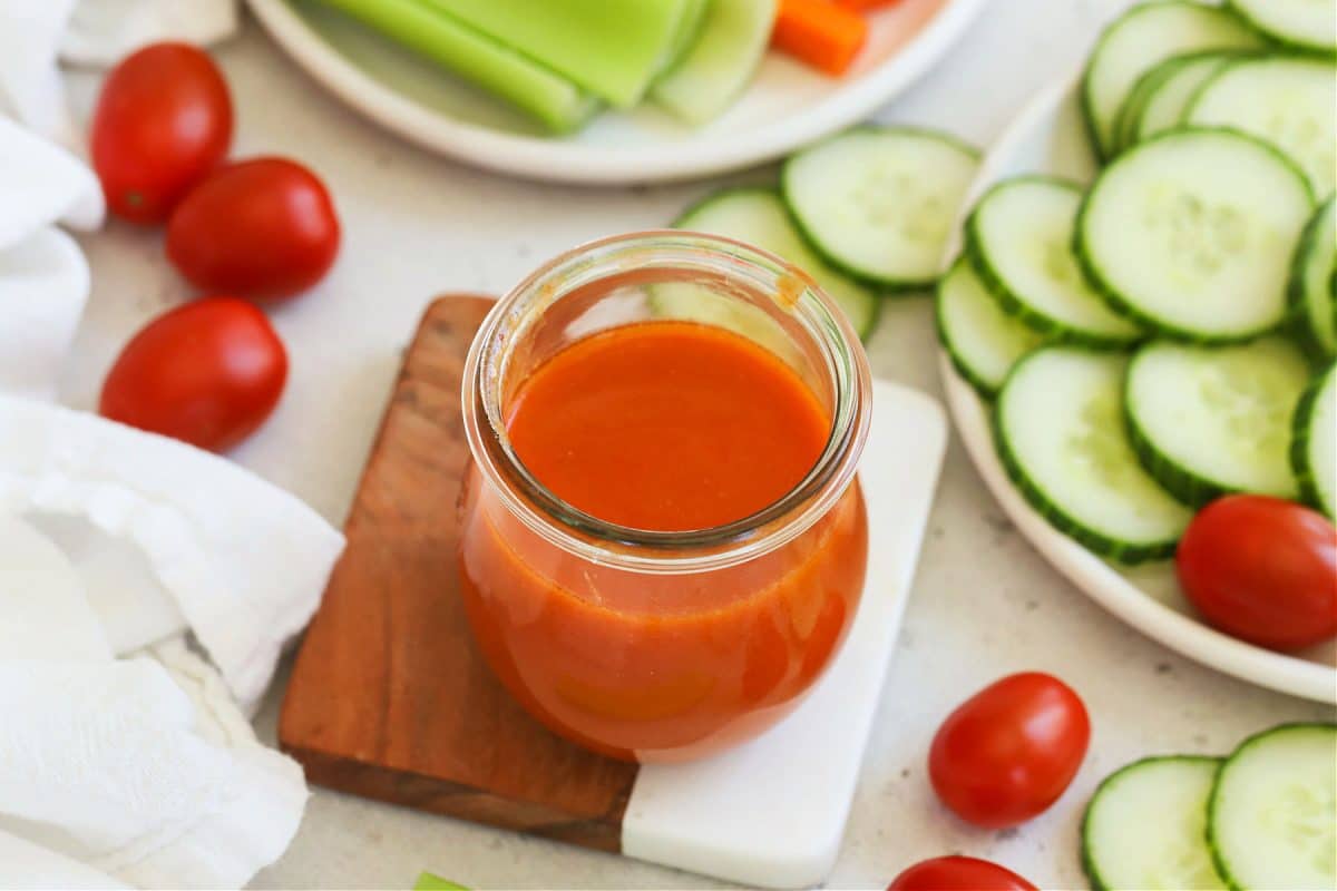 EASY Homemade Buffalo Sauce Recipe (Gluten-Free!)
