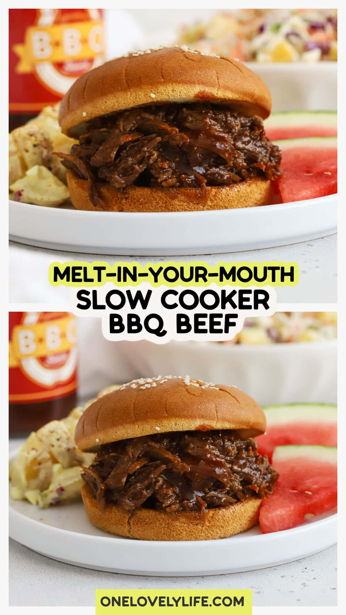 Easy Slow Cooker BBQ Beef (For Sandwiches & More!)