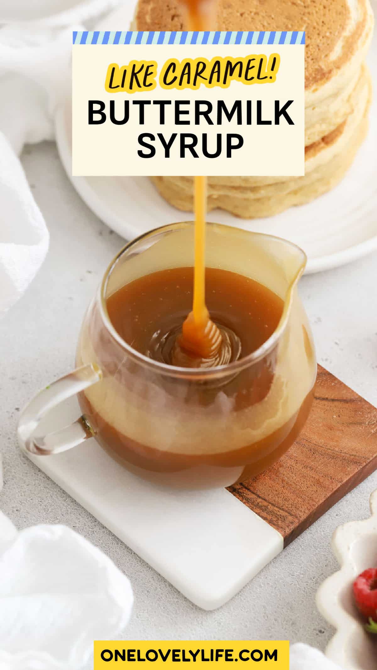 The BEST Homemade Buttermilk Syrup (Easy Recipe!)